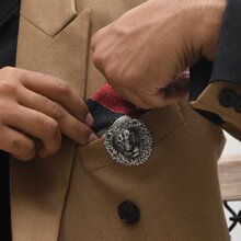 Stylish Pocket Clips: Sunflower Bee On Pocket and Lion On Pocket