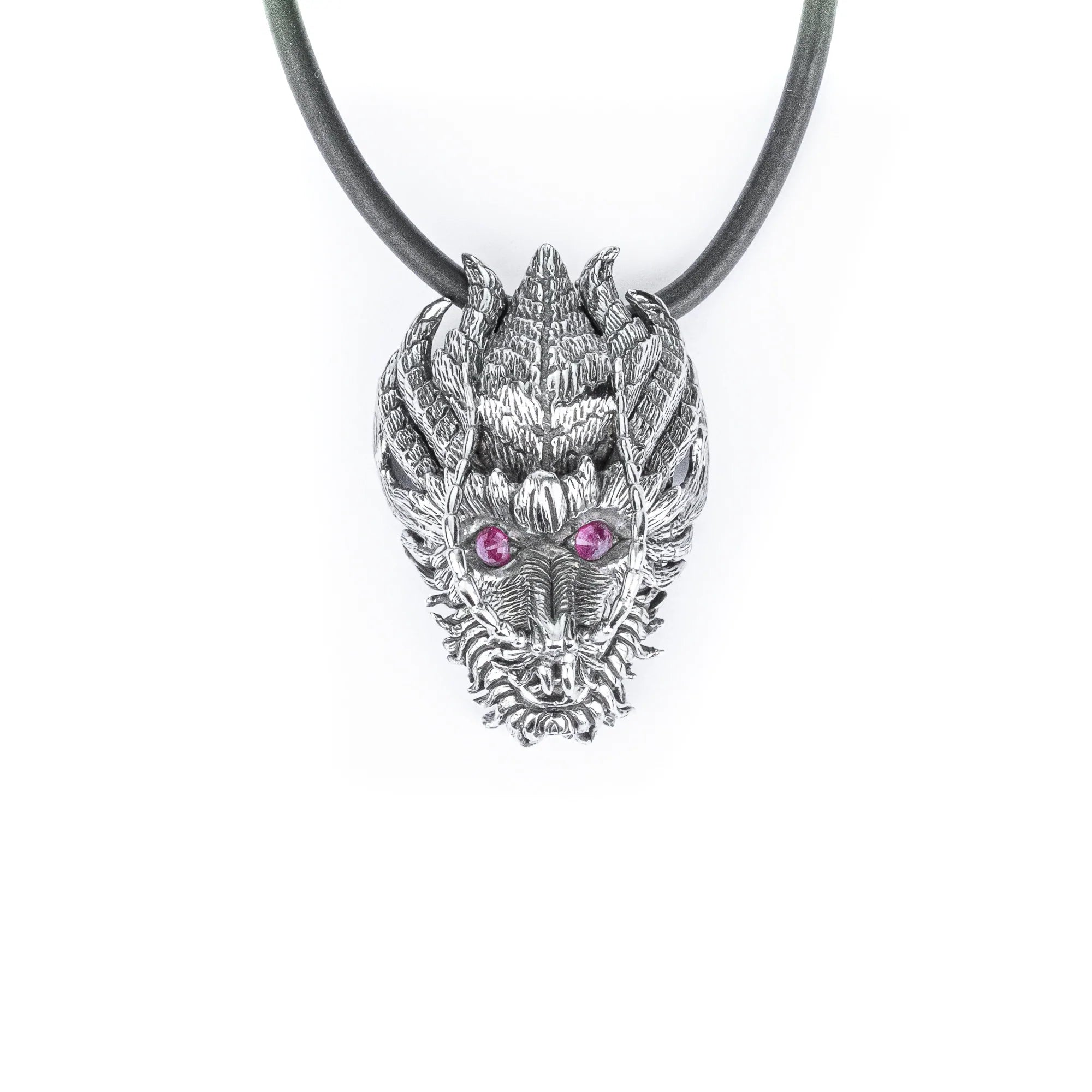 Dragon Pendant or Lapel Pin - Fiery or Culture Depicting