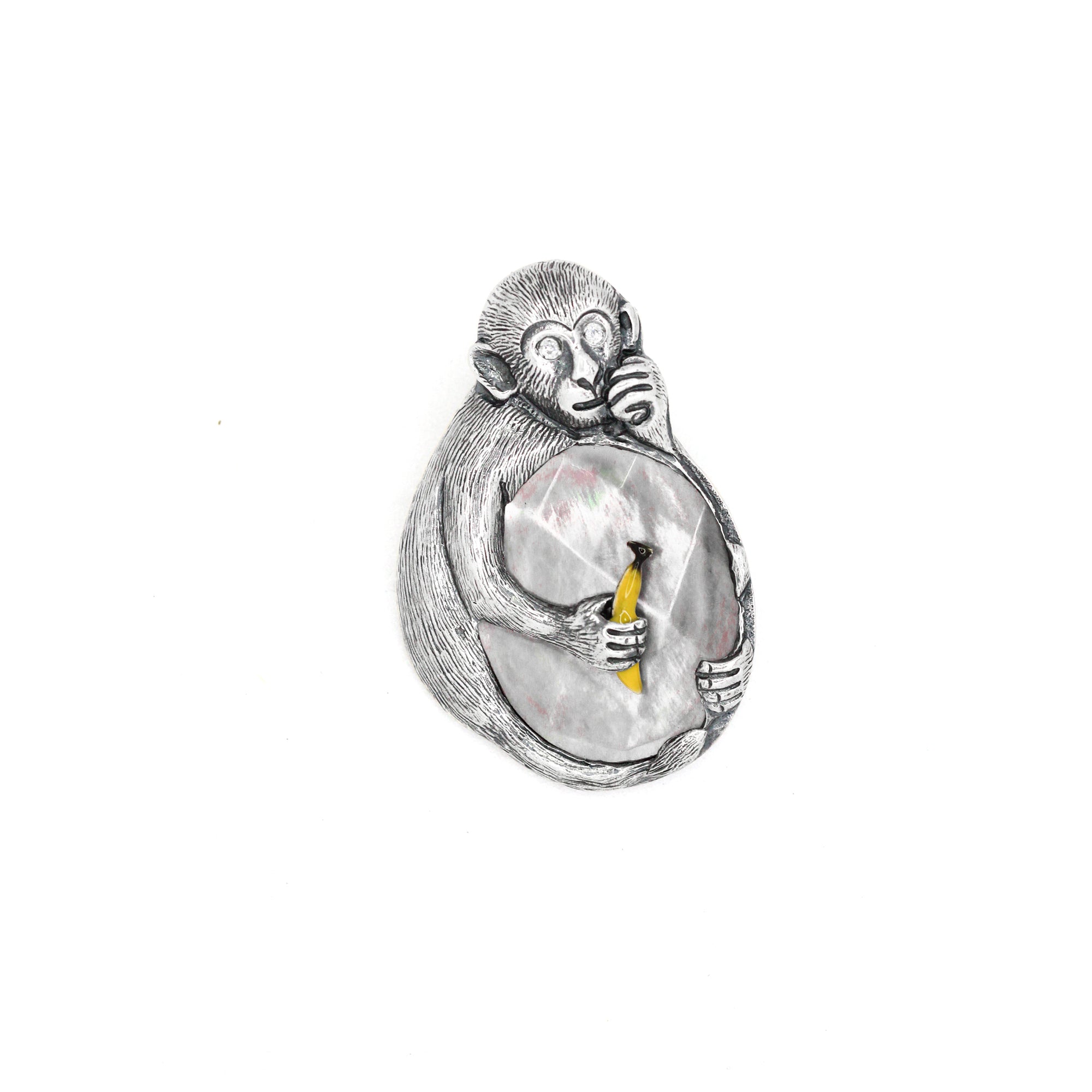 Monkey Lapel Pin