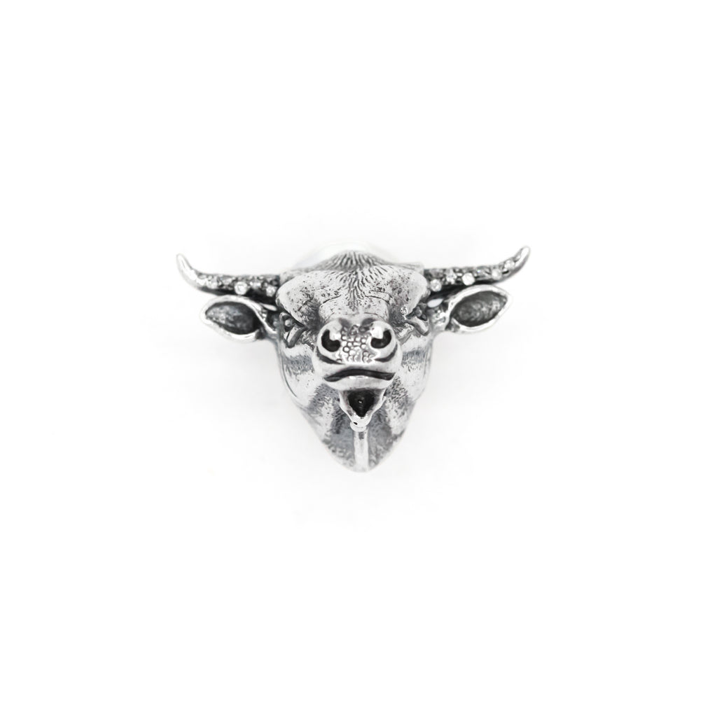 Bull Lapel Pin
