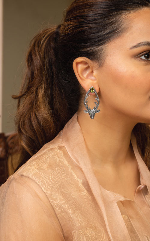 Stag Earrings