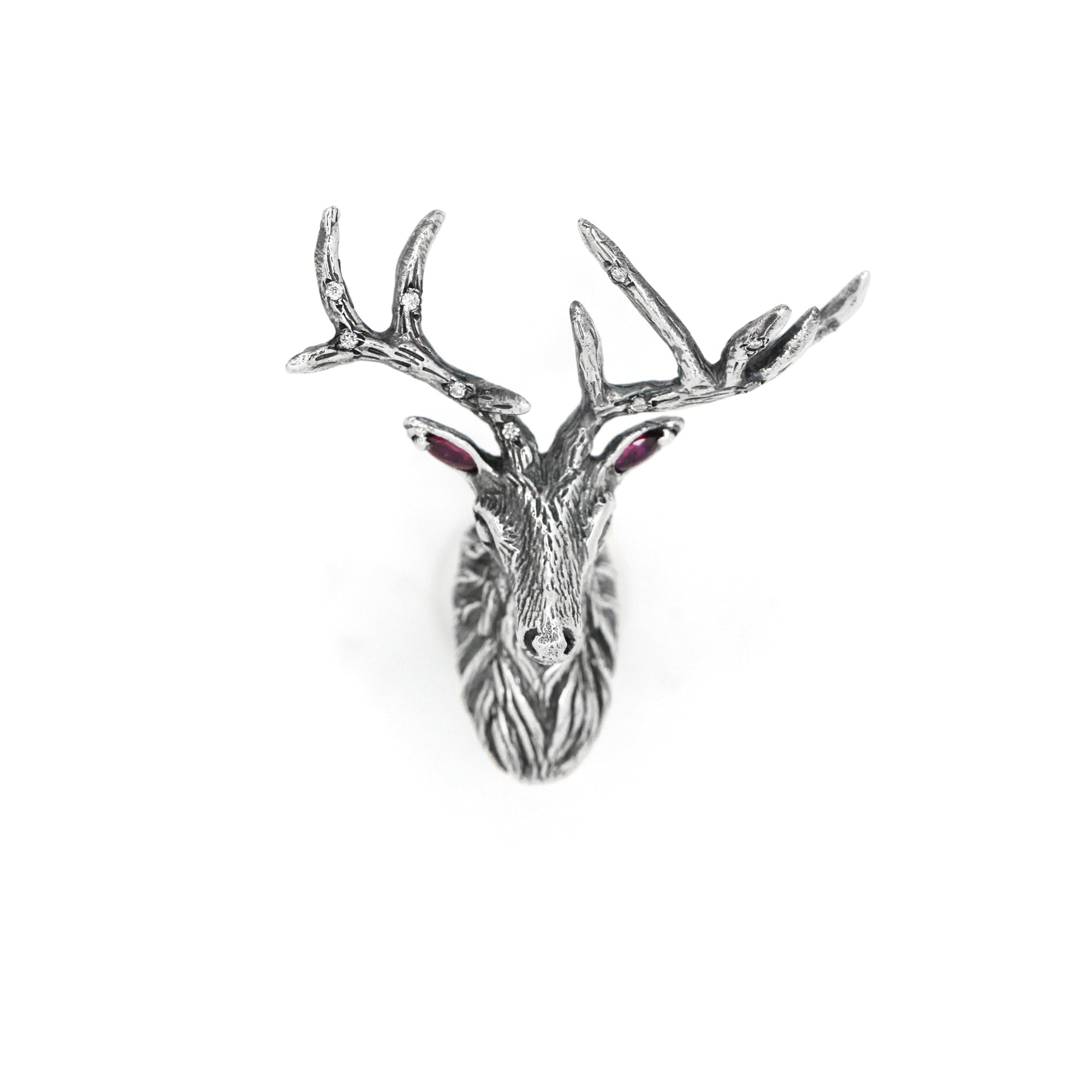 Stag Lapel Pin