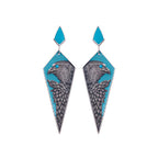 Turquoise Eagle Earrings