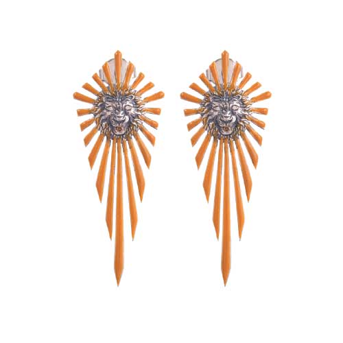 Lion Earrings