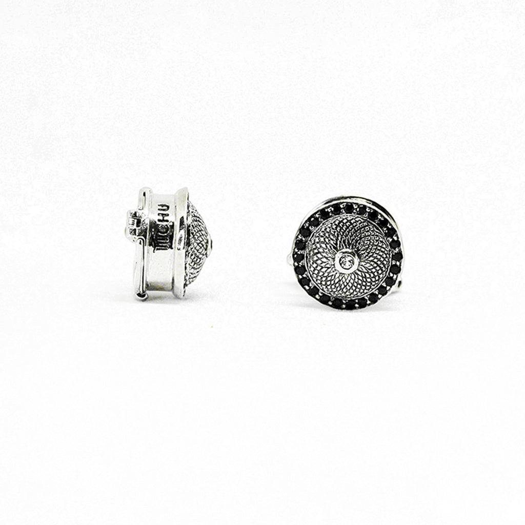 Moire Button Covers