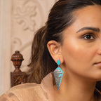 Turquoise Eagle Earrings