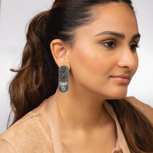 Tiger Earrings