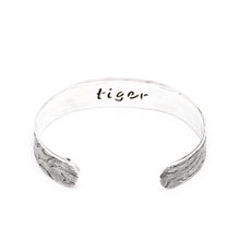 Load image into Gallery viewer, Tiger Eyes Silver Cuff Bracelets
