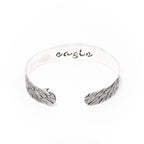 Eagle Eyes Silver Cuff Bracelets