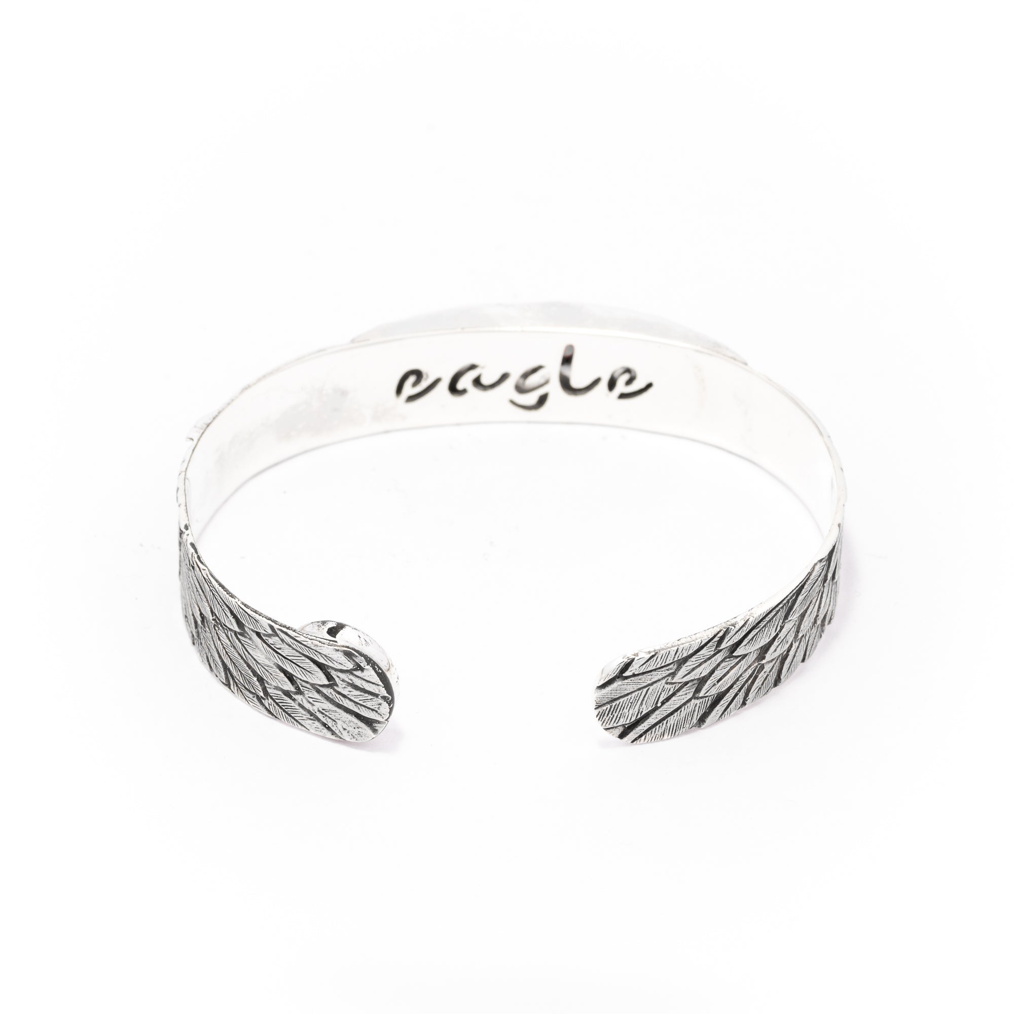 Eagle Eyes Silver Cuff Bracelets