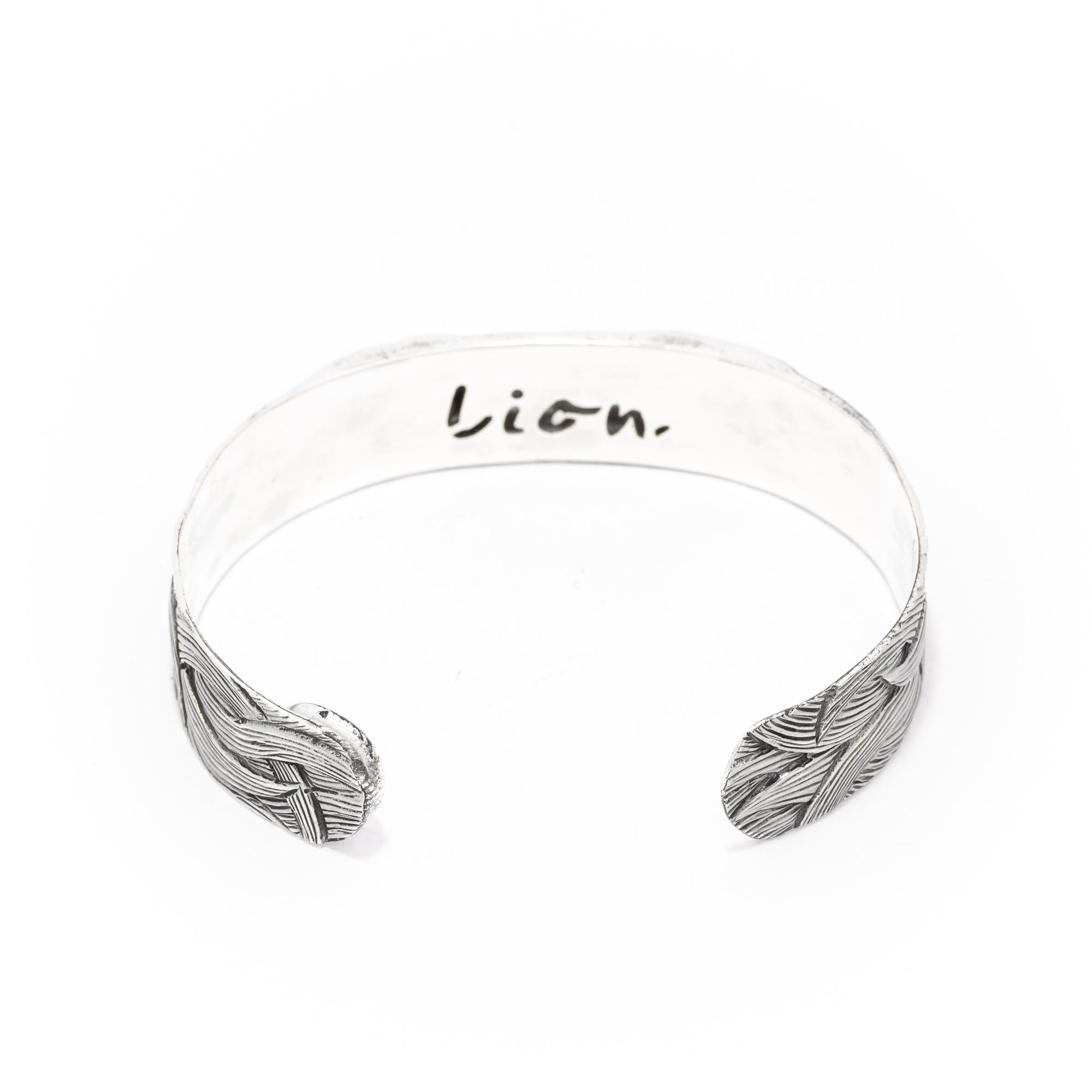 Lion Eyes Silver Cuff Bracelets