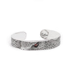 Eagle Eyes Silver Cuff Bracelets